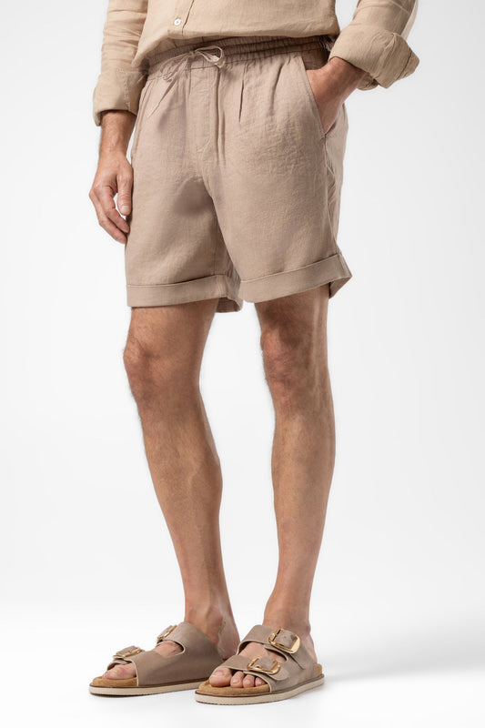 LINEN SHORTS