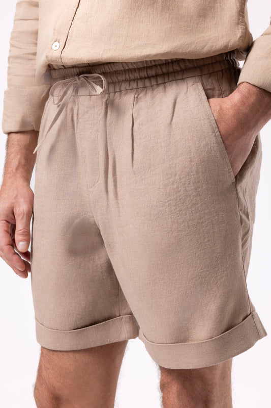 LINEN SHORTS
