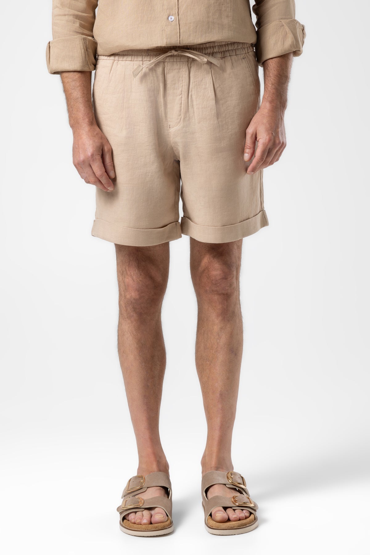 LINEN SHORTS