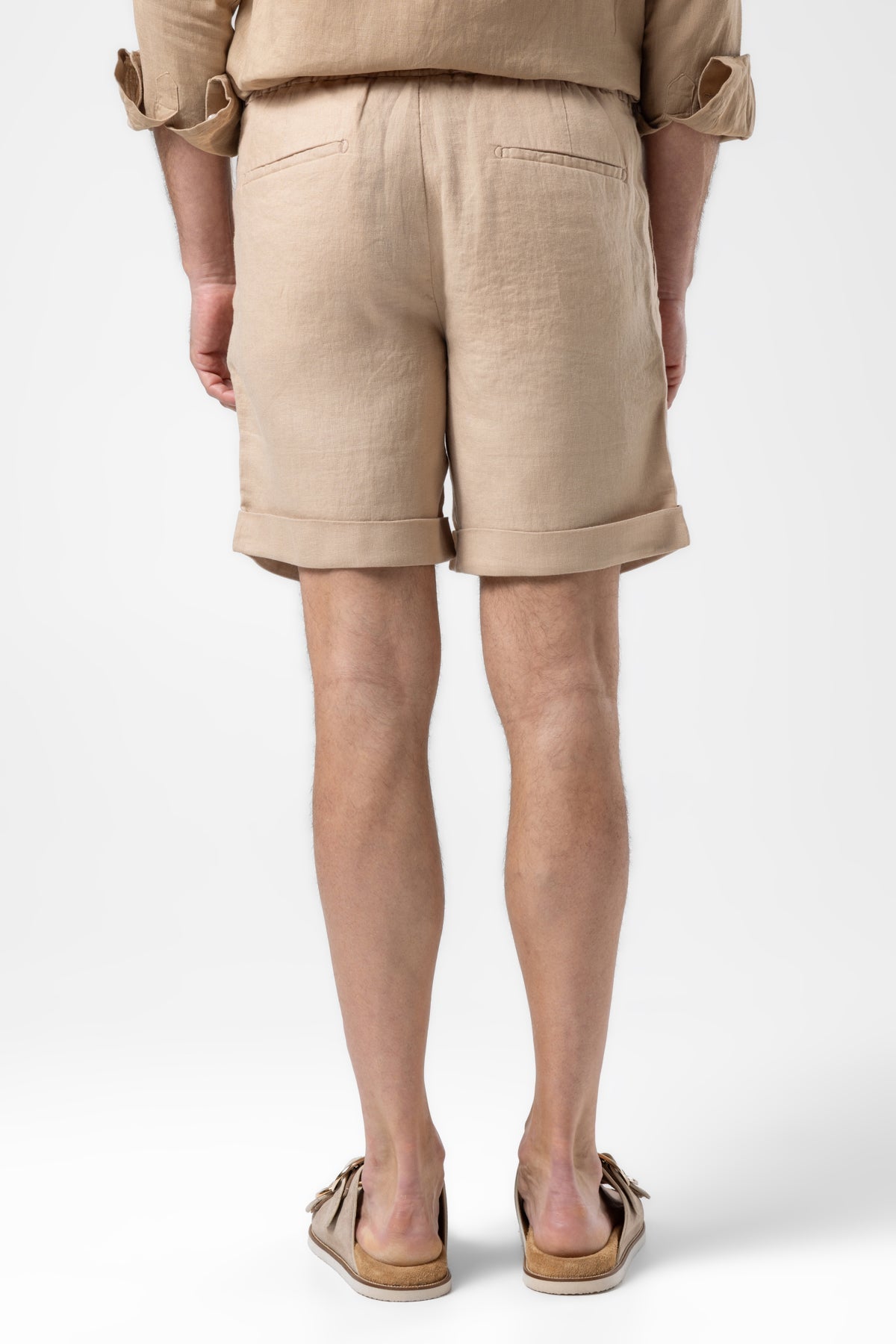 LINEN SHORTS