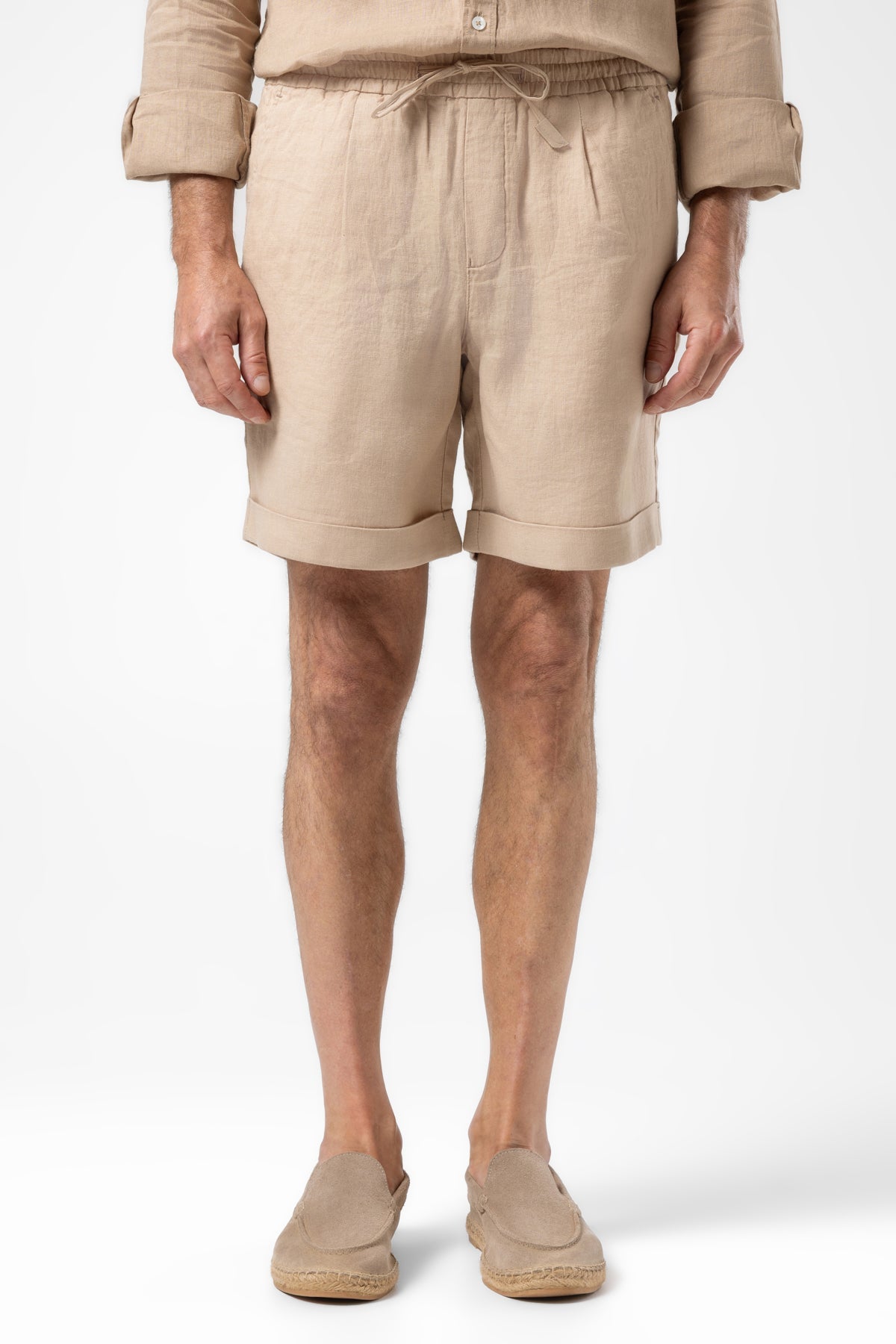 LINEN SHORTS
