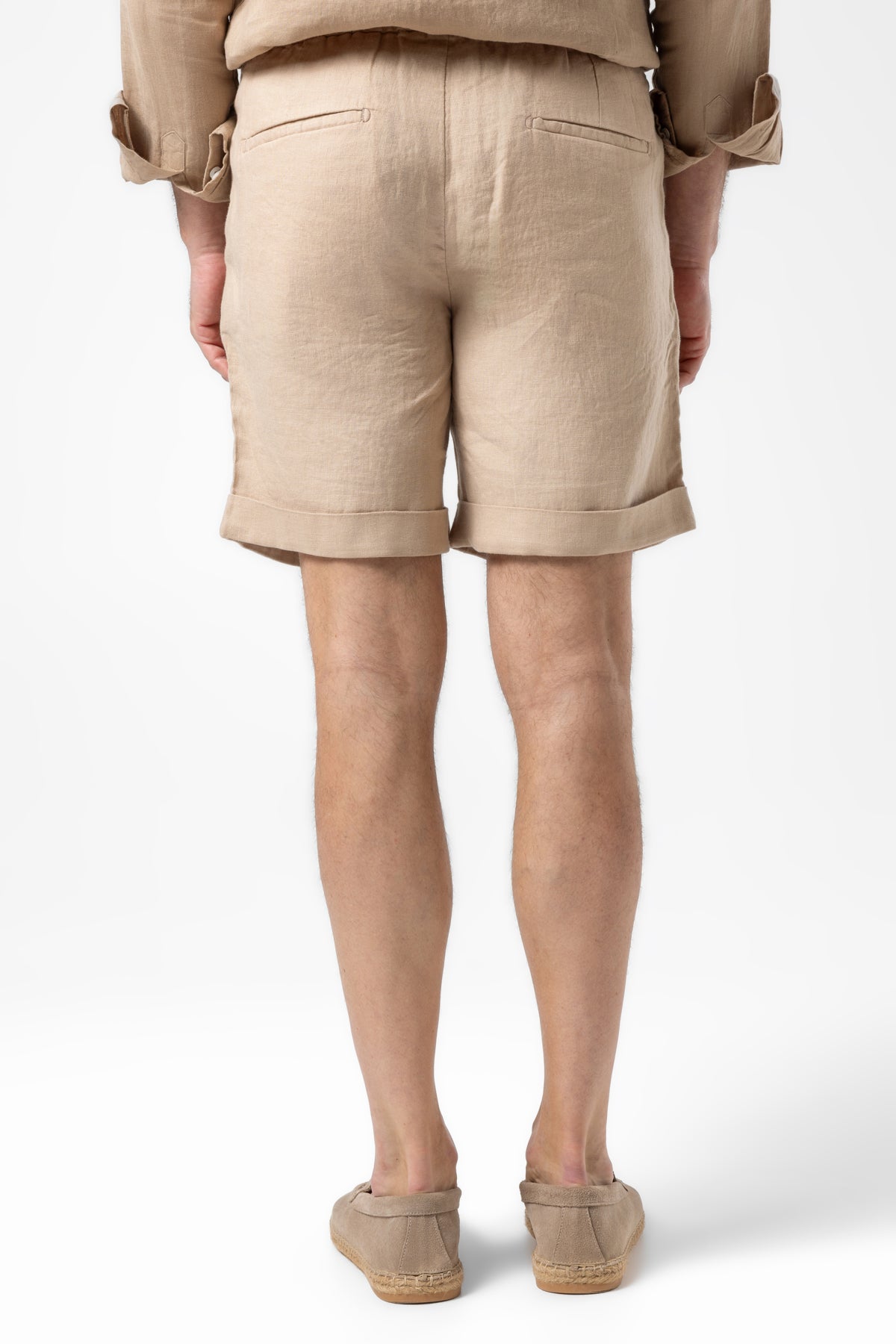 LINEN SHORTS