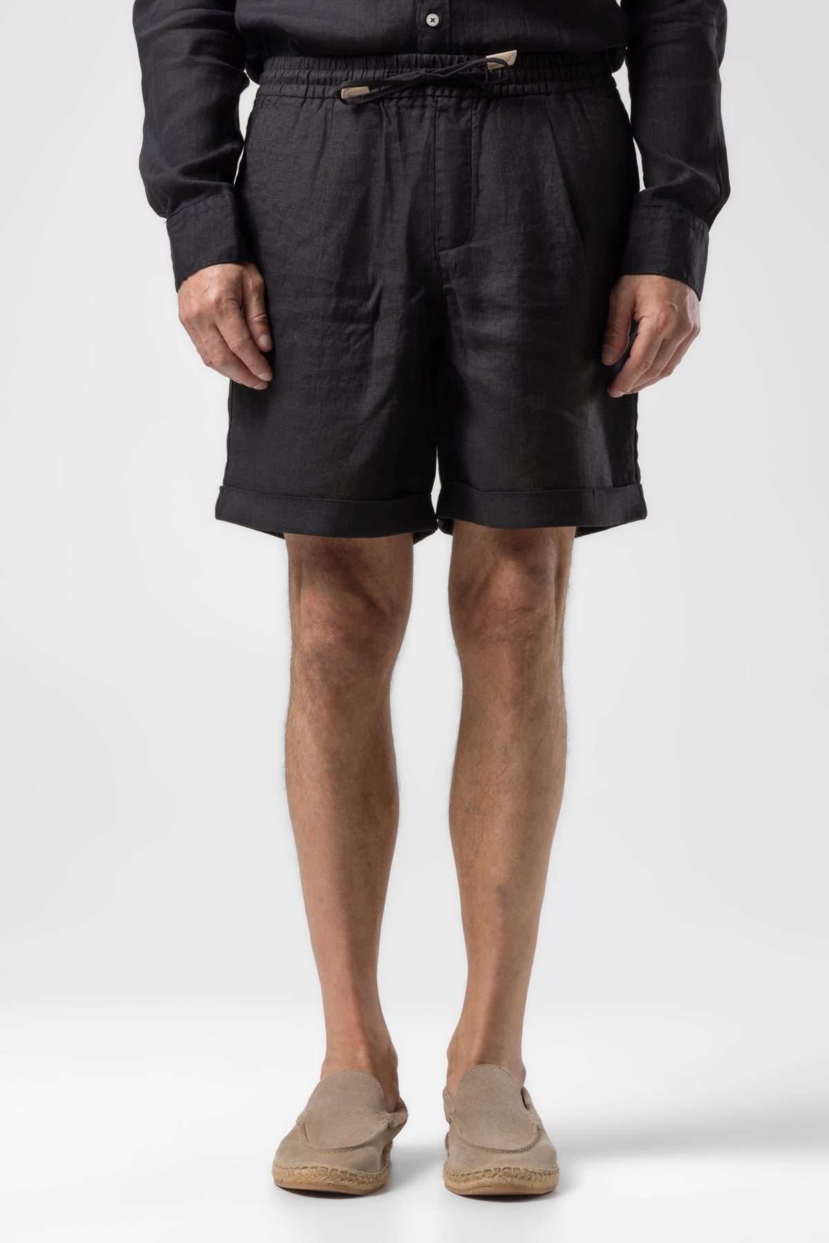 LINEN SHORTS
