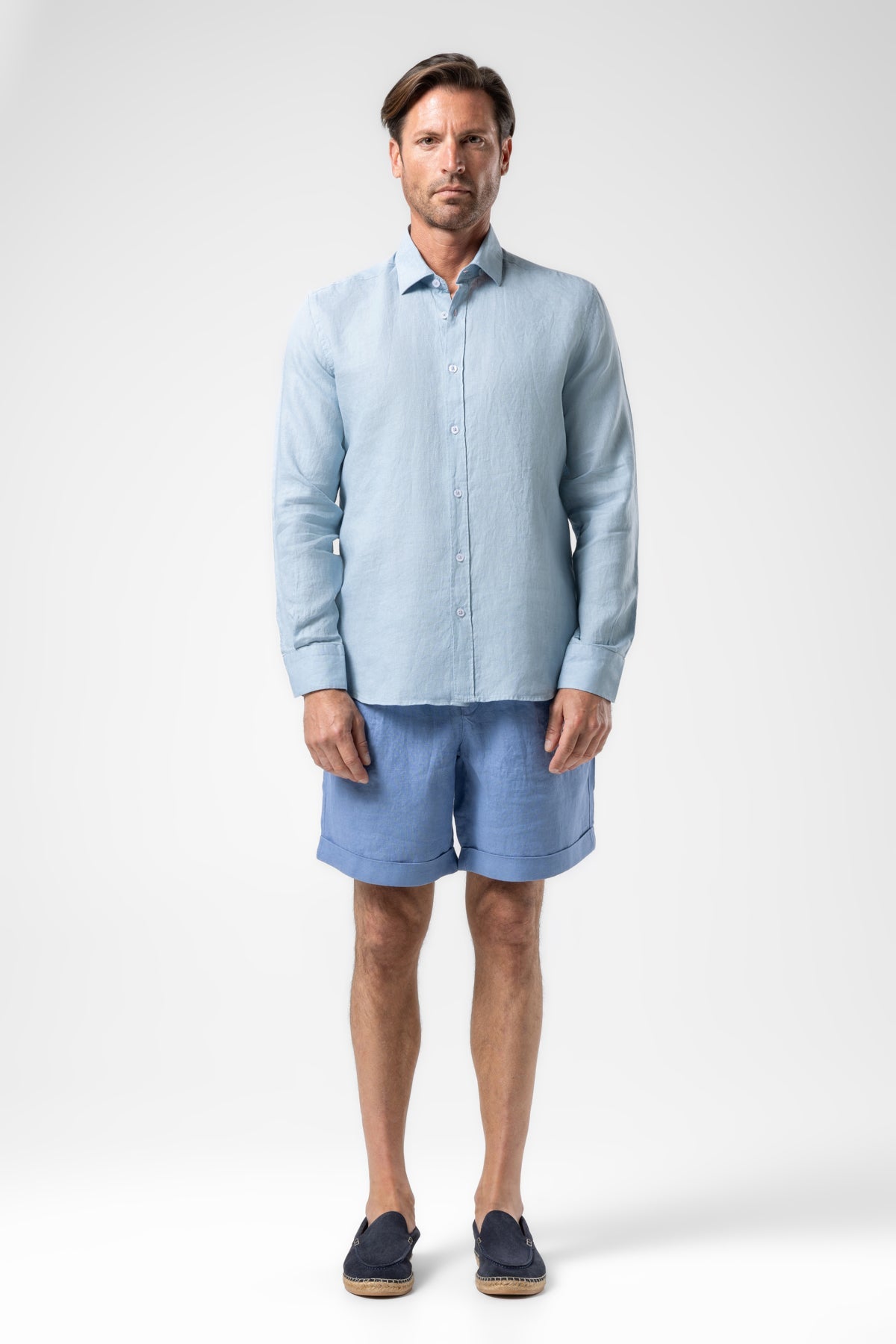 LINEN SHORTS
