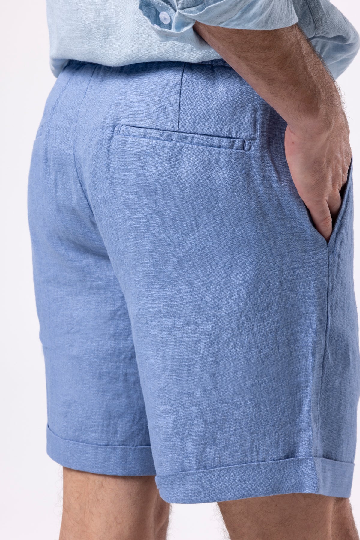 LINEN SHORTS