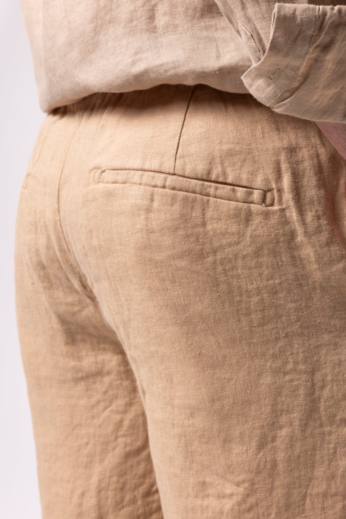 LINEN SHORTS