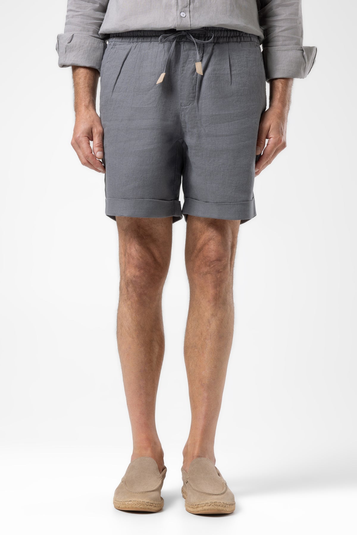LINEN SHORTS