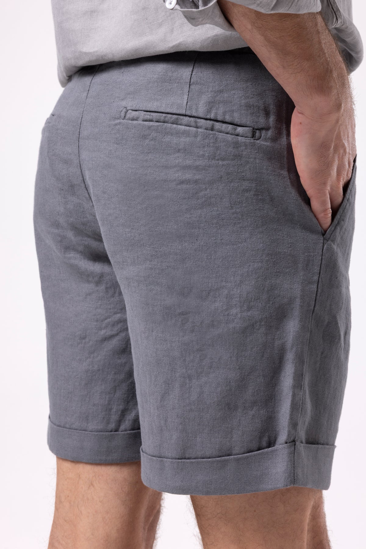 LINEN SHORTS