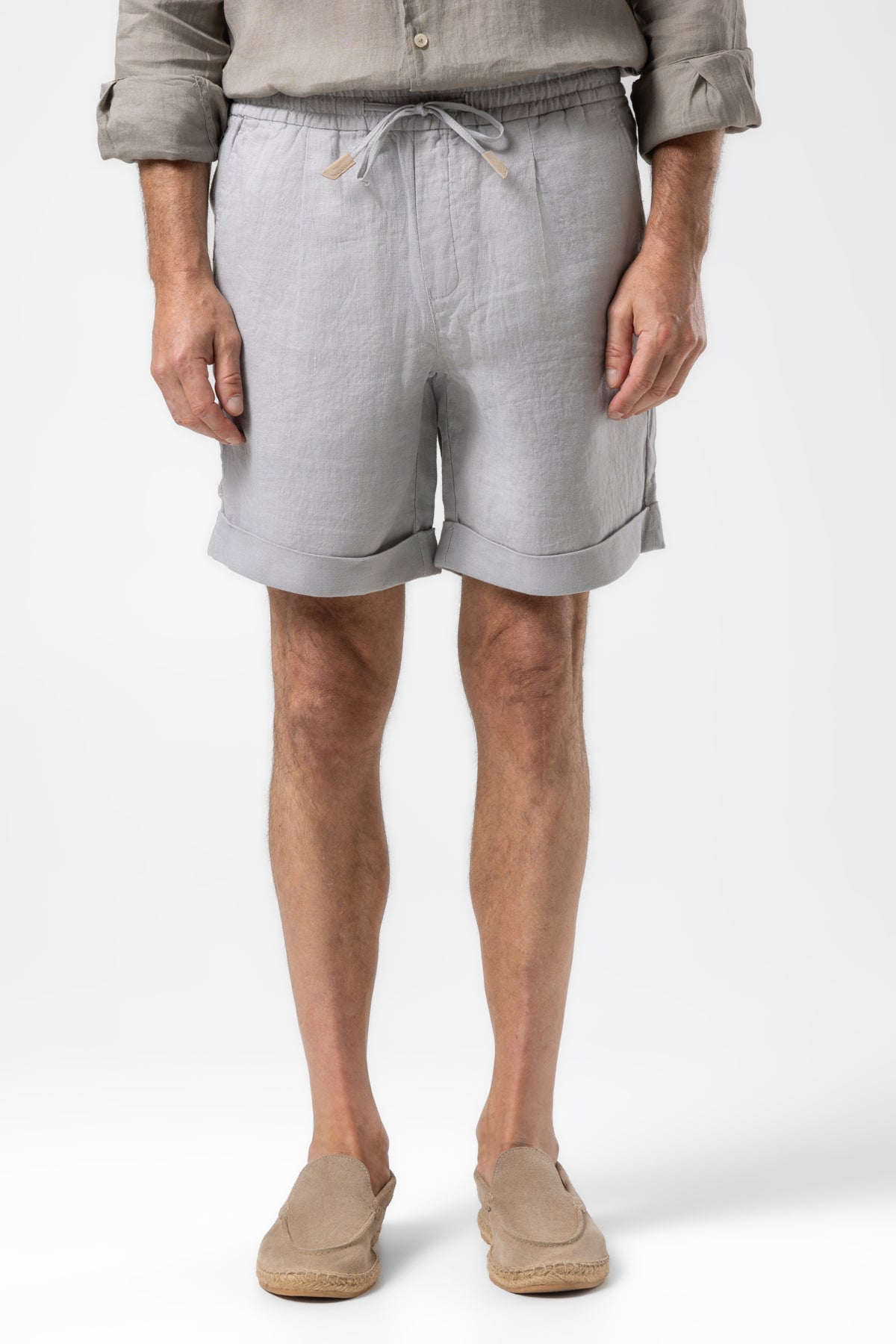 LINEN SHORTS