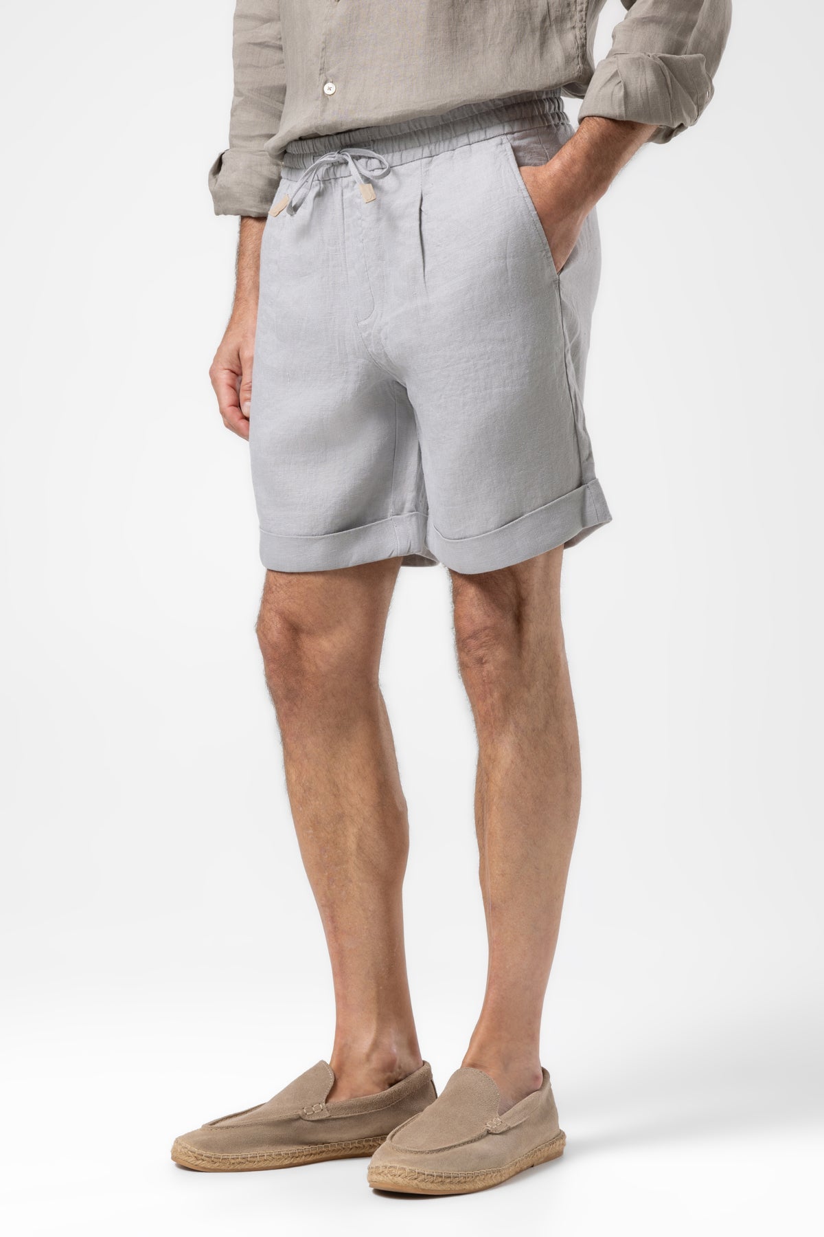 LINEN SHORTS
