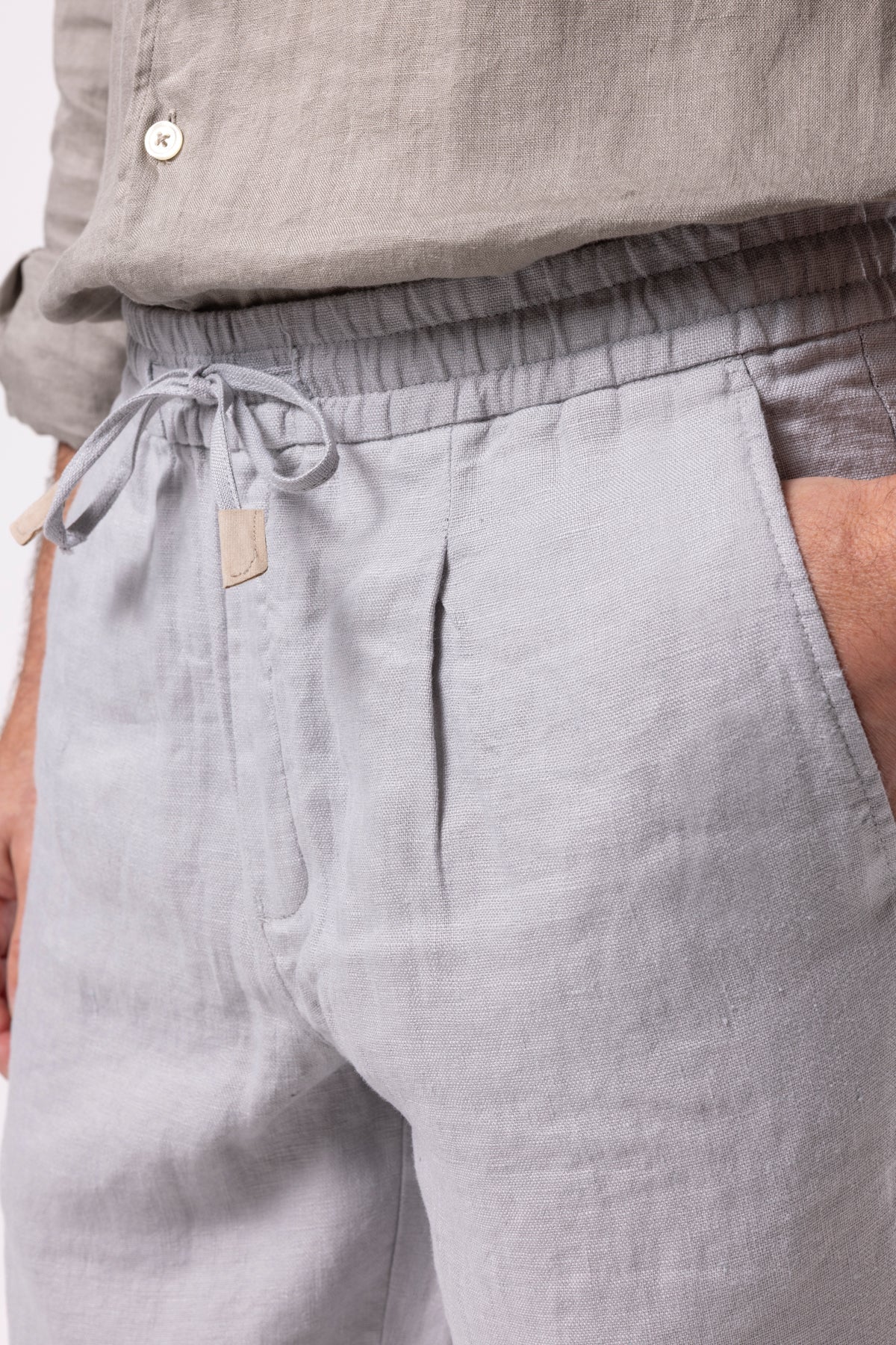 LINEN SHORTS