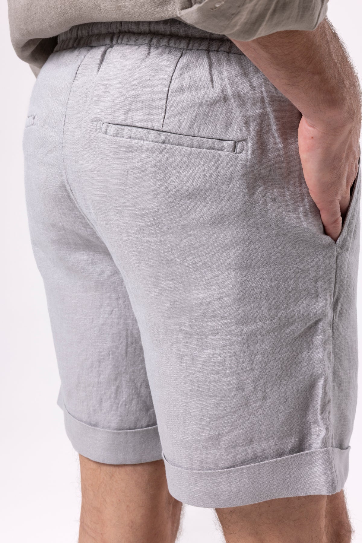 LINEN SHORTS