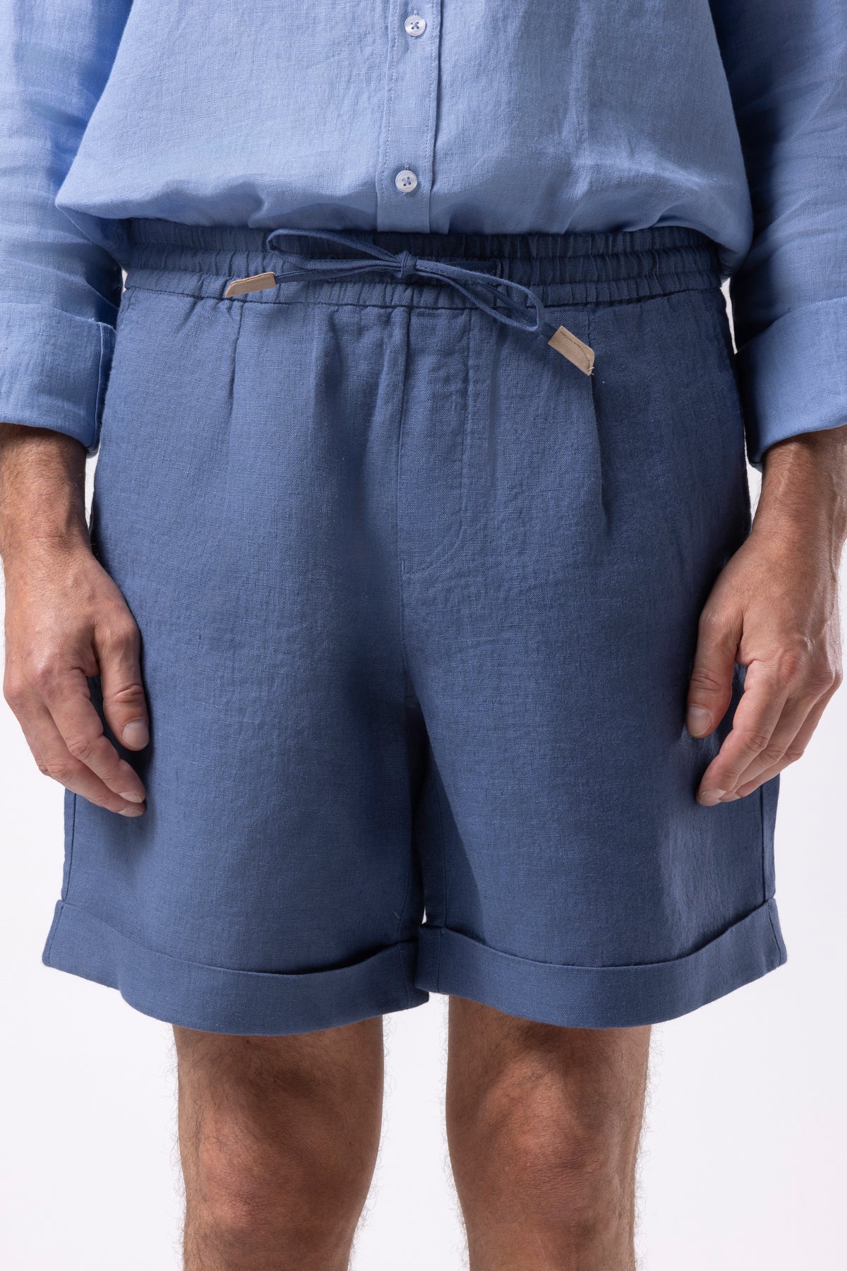 LINEN SHORTS