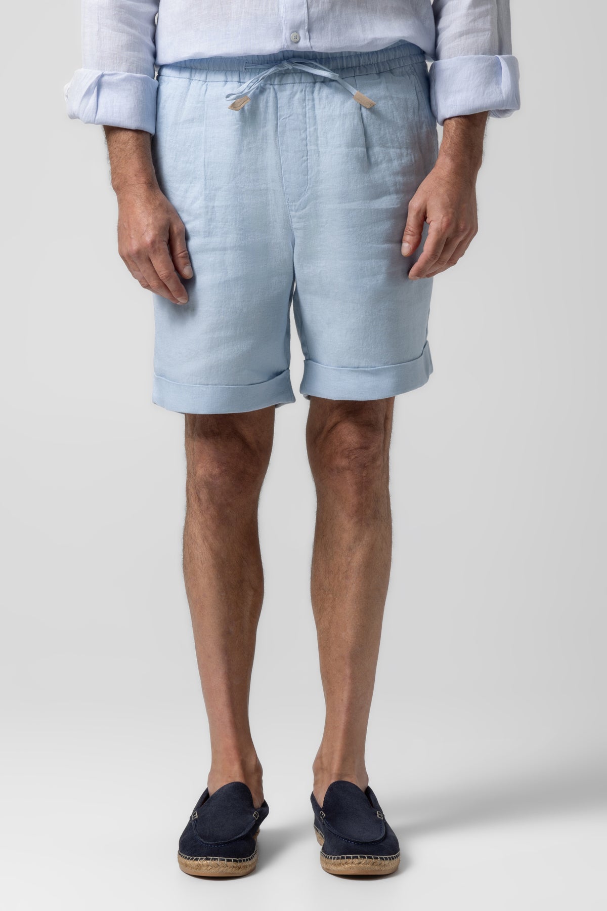 LINEN SHORTS