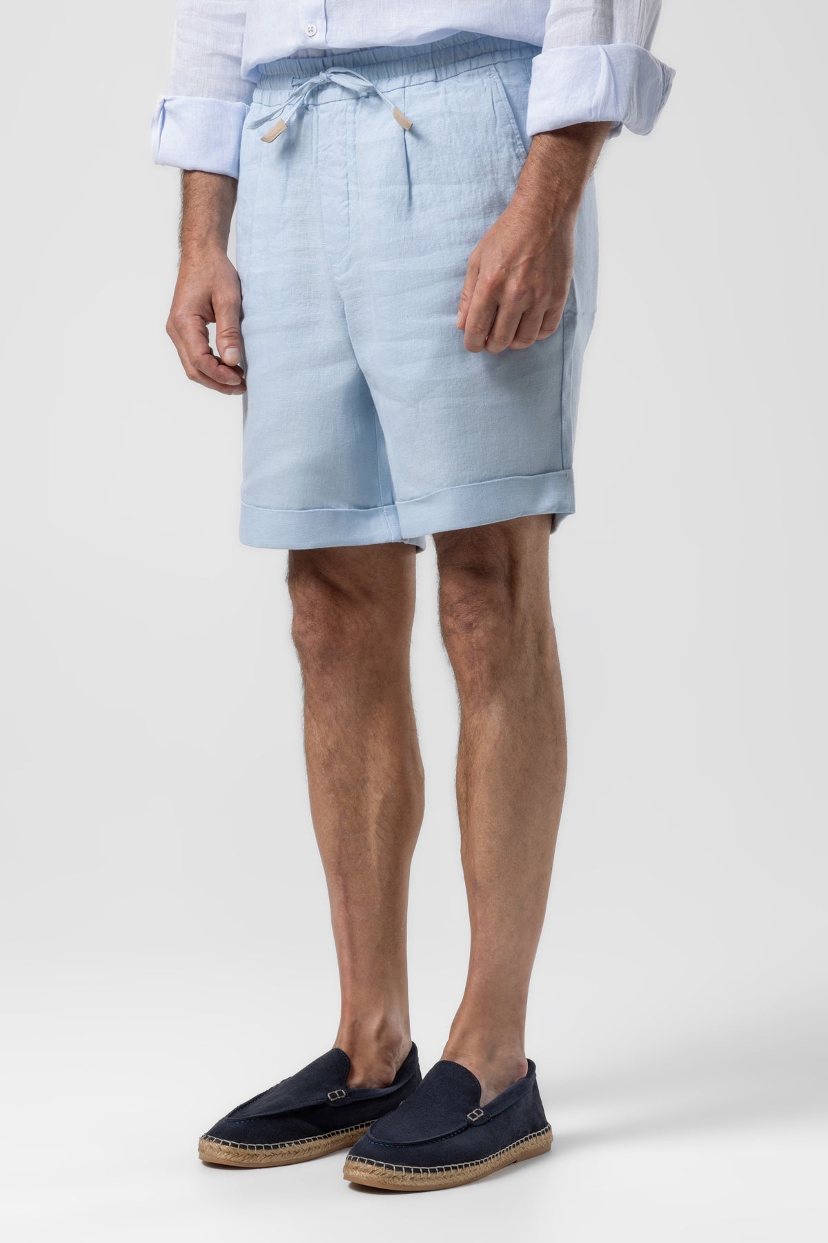 LINEN SHORTS