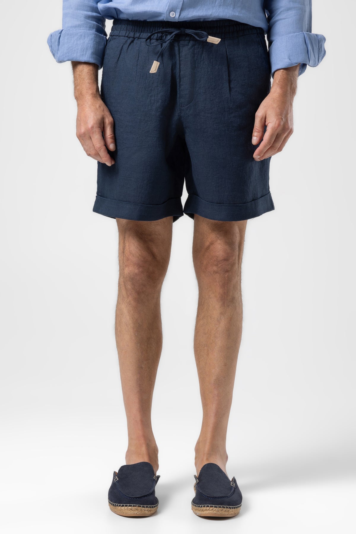 LINEN SHORTS