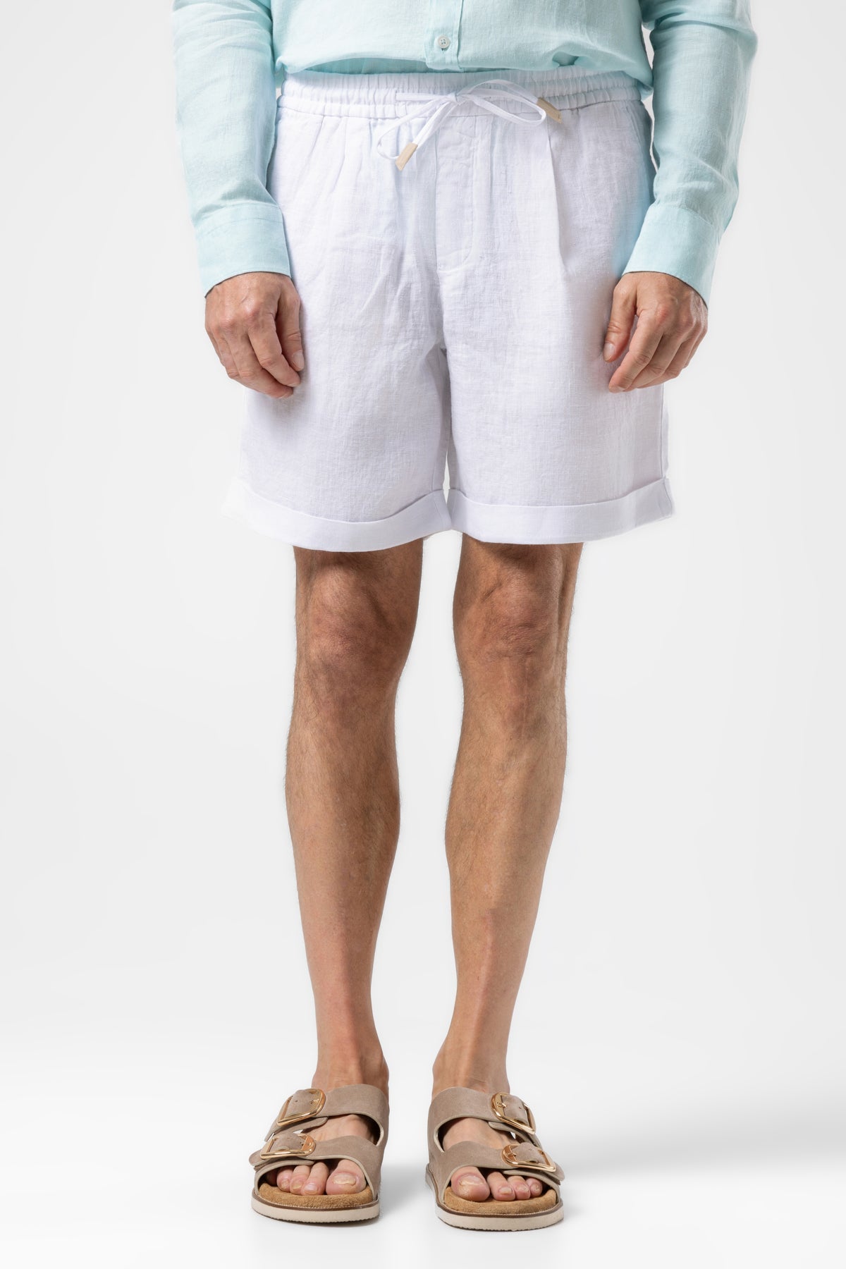 LINEN SHORTS