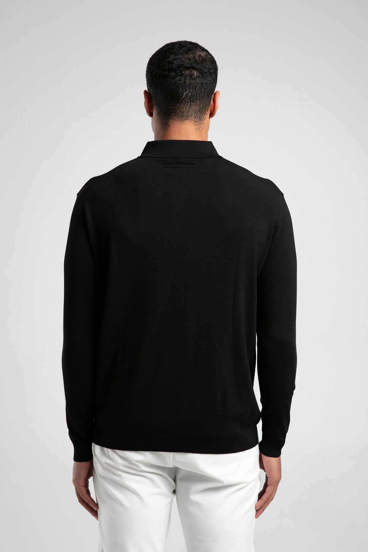 ZIP KNITTED POLO