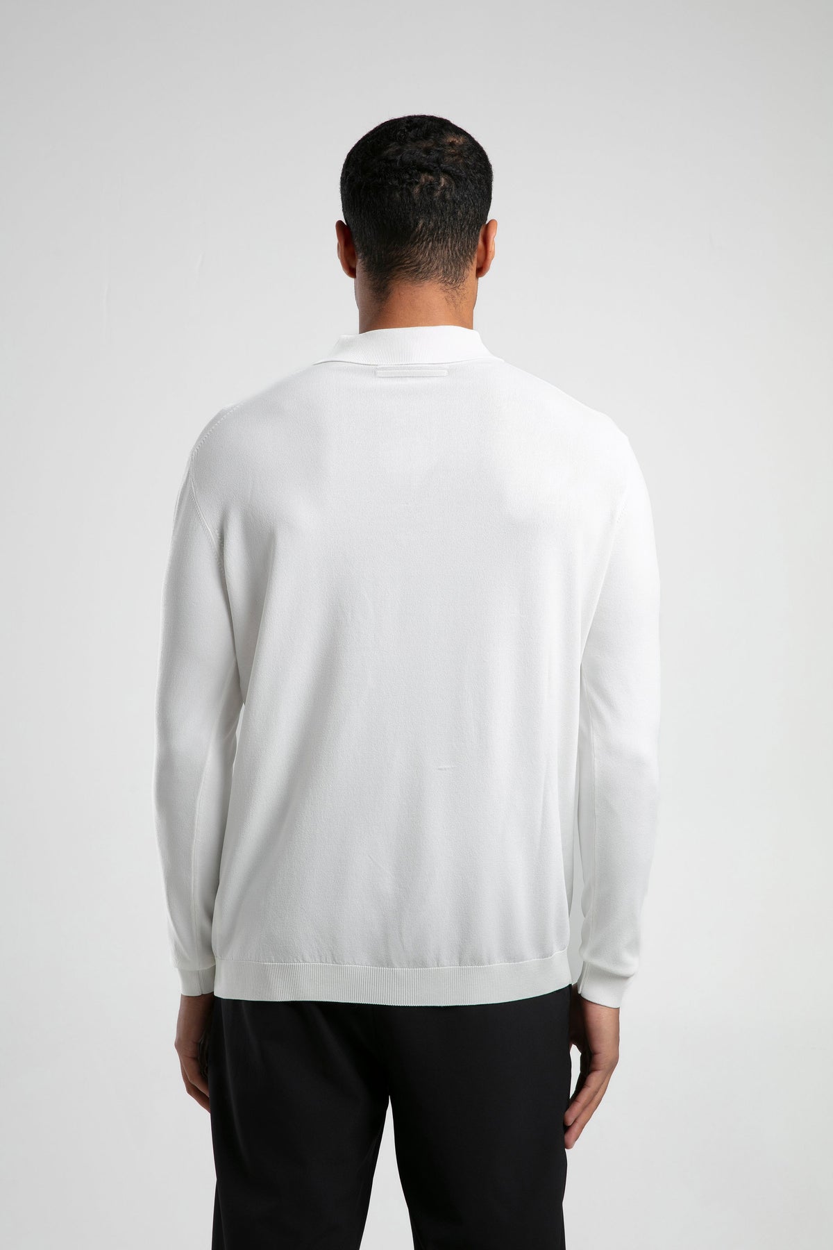 ZIP KNITTED POLO