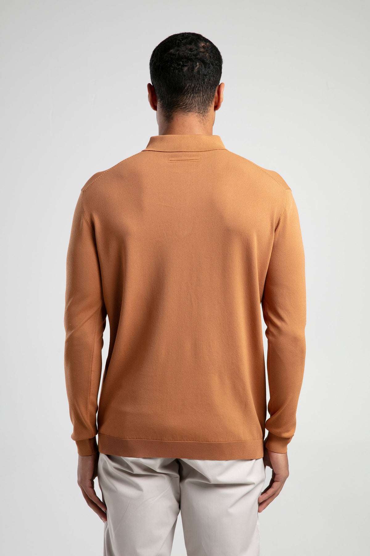 ZIP KNITTED POLO