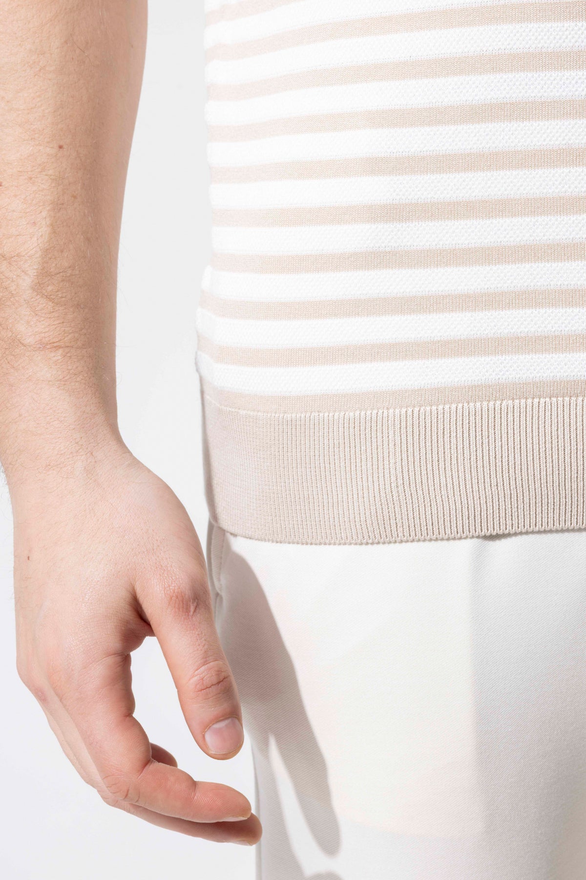 MIAMI STRIPED POLO