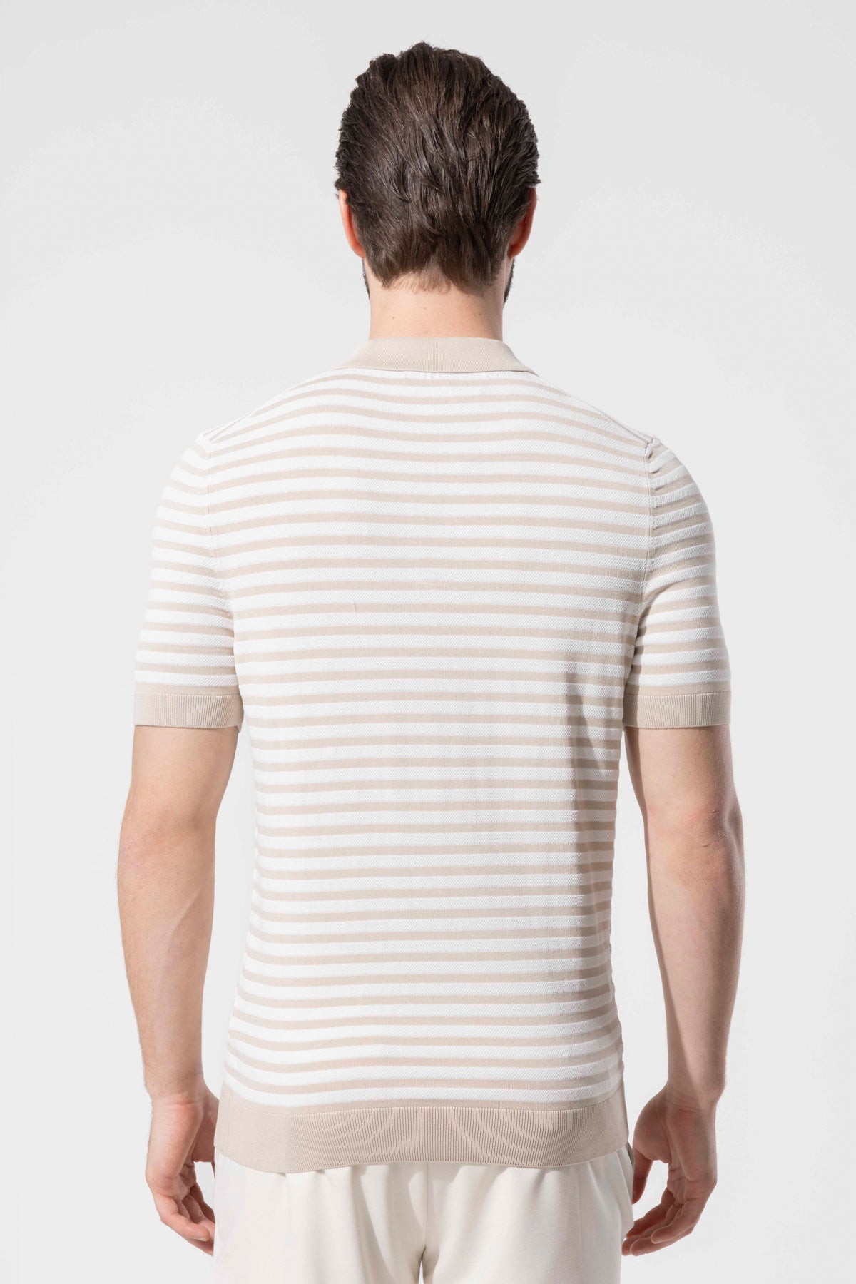 MIAMI STRIPED POLO