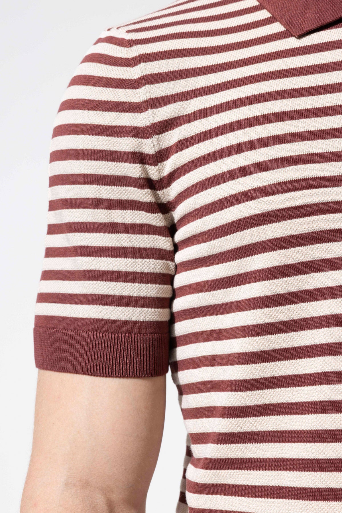 MIAMI STRIPED POLO