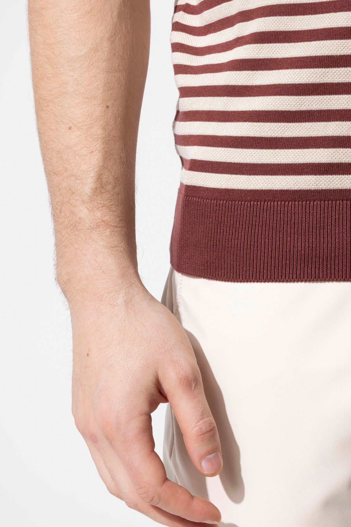 MIAMI STRIPED POLO
