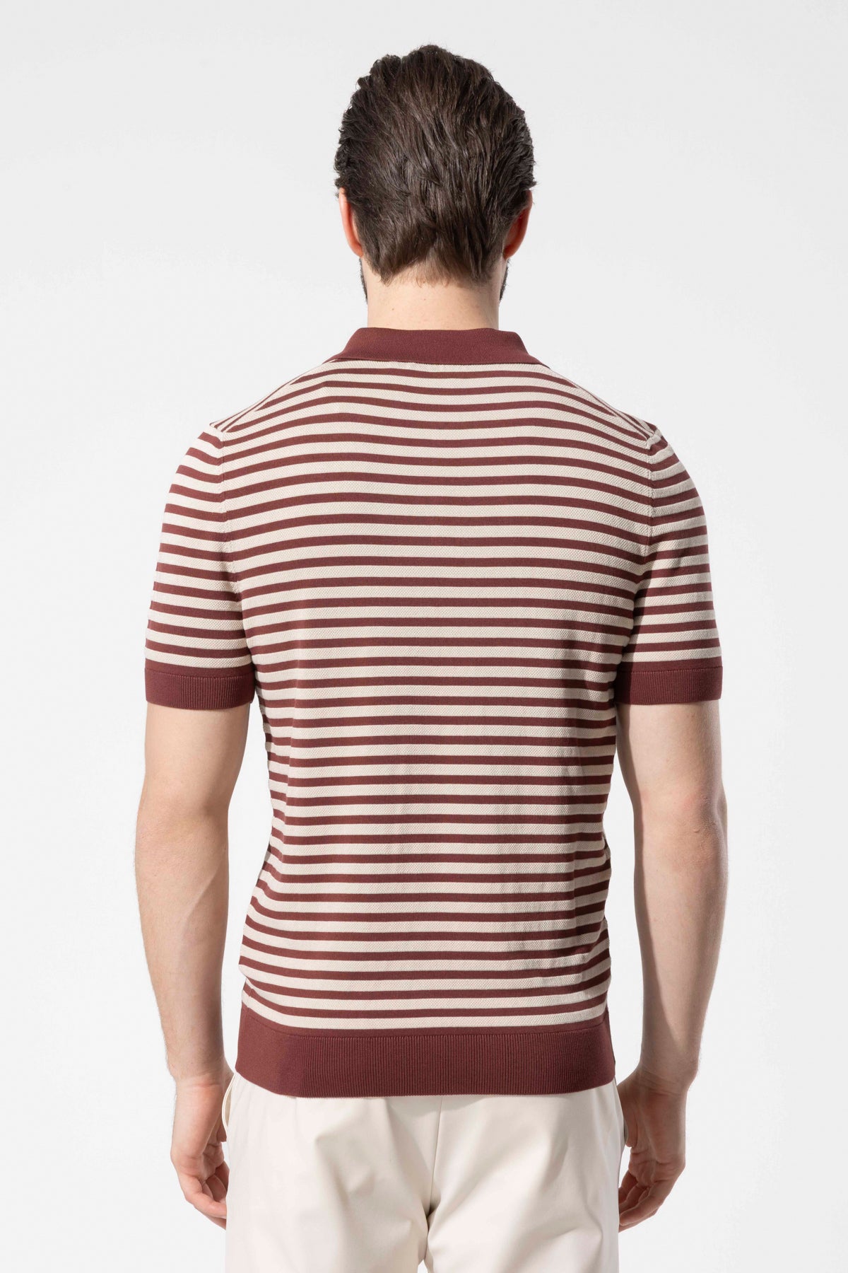 MIAMI STRIPED POLO