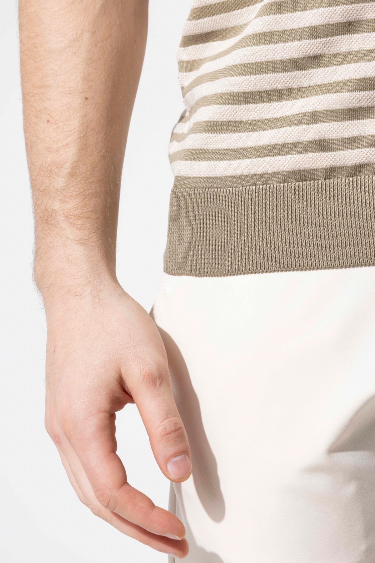 MIAMI STRIPED POLO