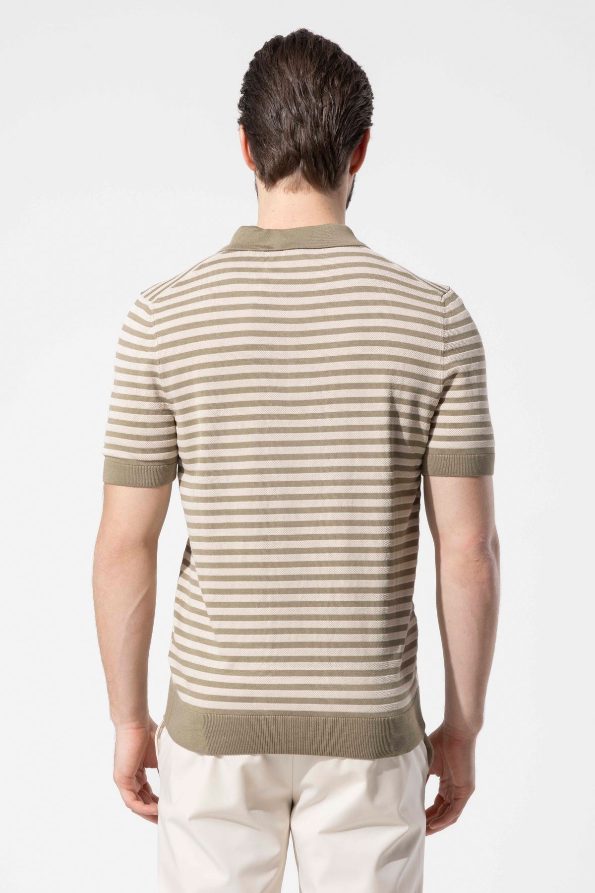 MIAMI STRIPED POLO