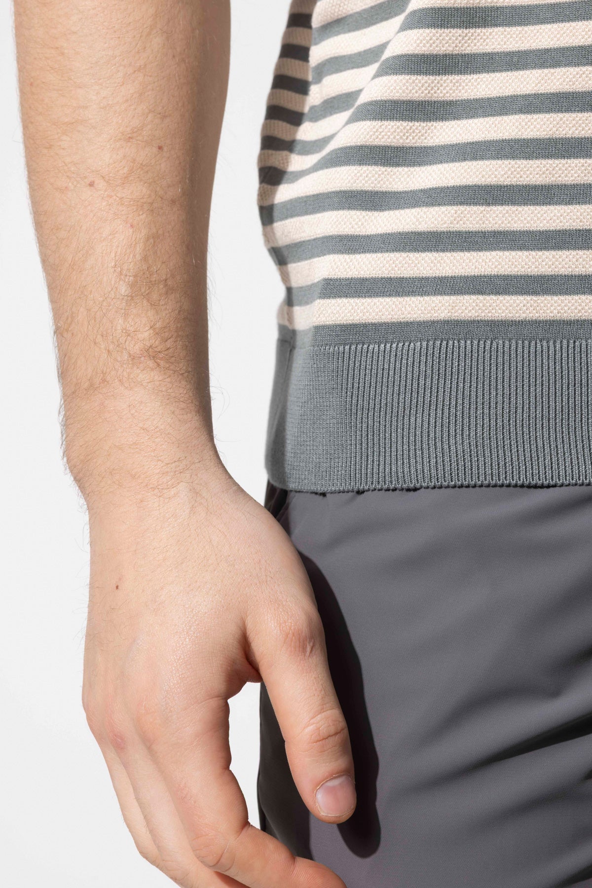 MIAMI STRIPED POLO