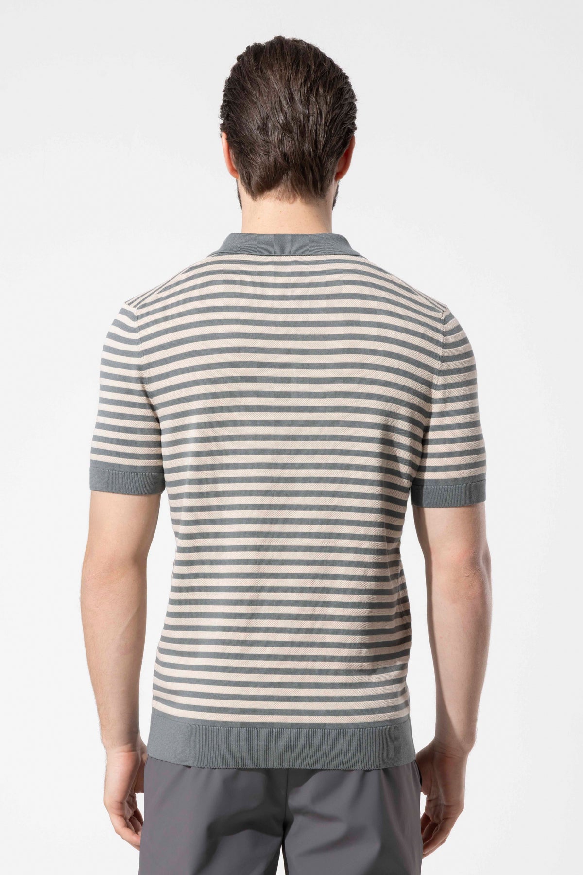 MIAMI STRIPED POLO