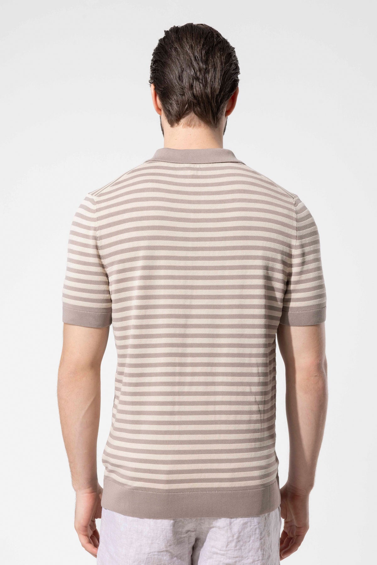 MIAMI STRIPED POLO