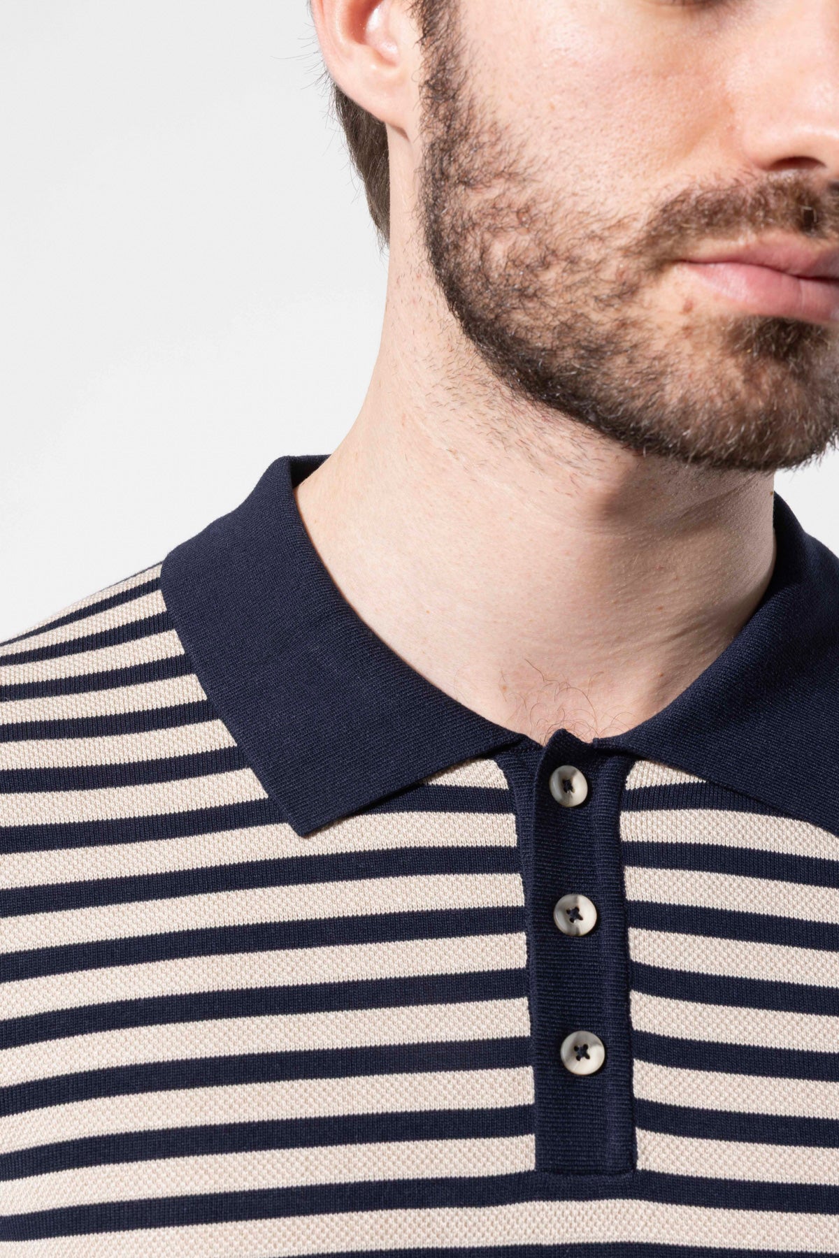 MIAMI STRIPED POLO