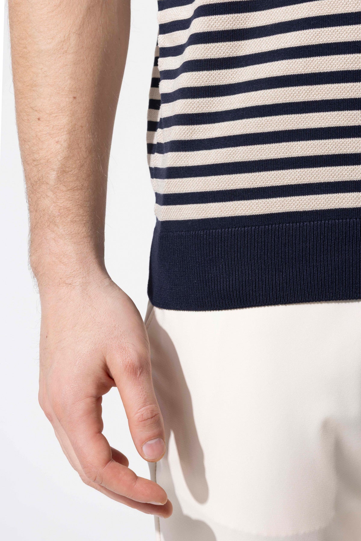 MIAMI STRIPED POLO