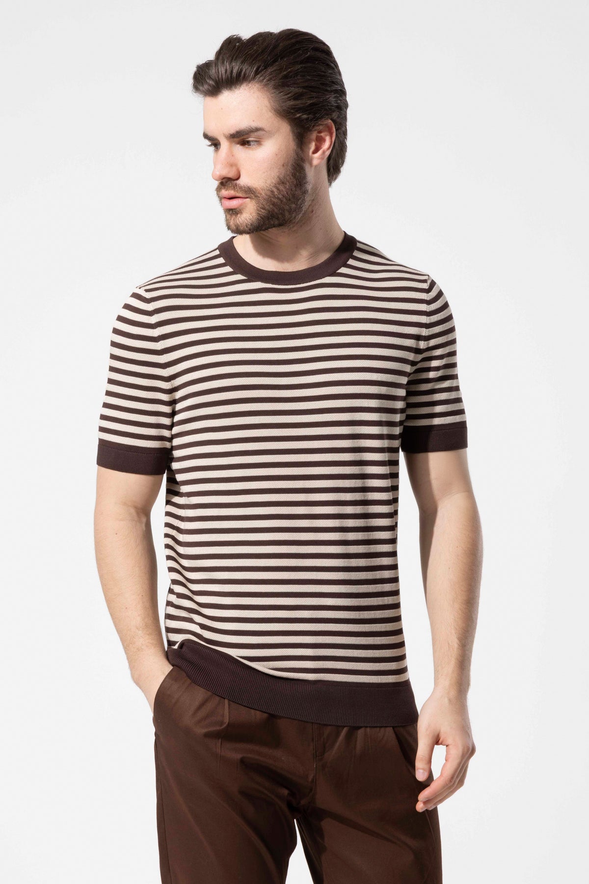 BENJI STRIPED T-SHIRT