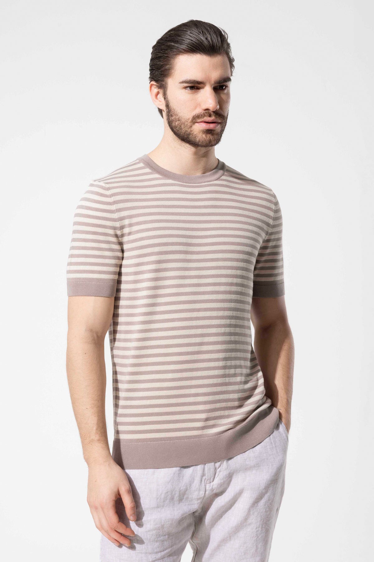 BENJI STRIPED T-SHIRT