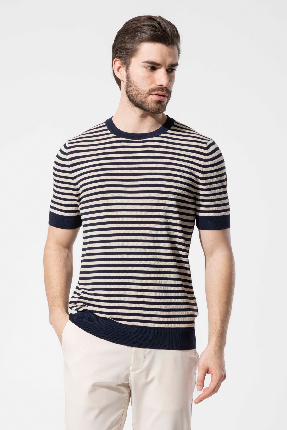 BENJI STRIPED T-SHIRT