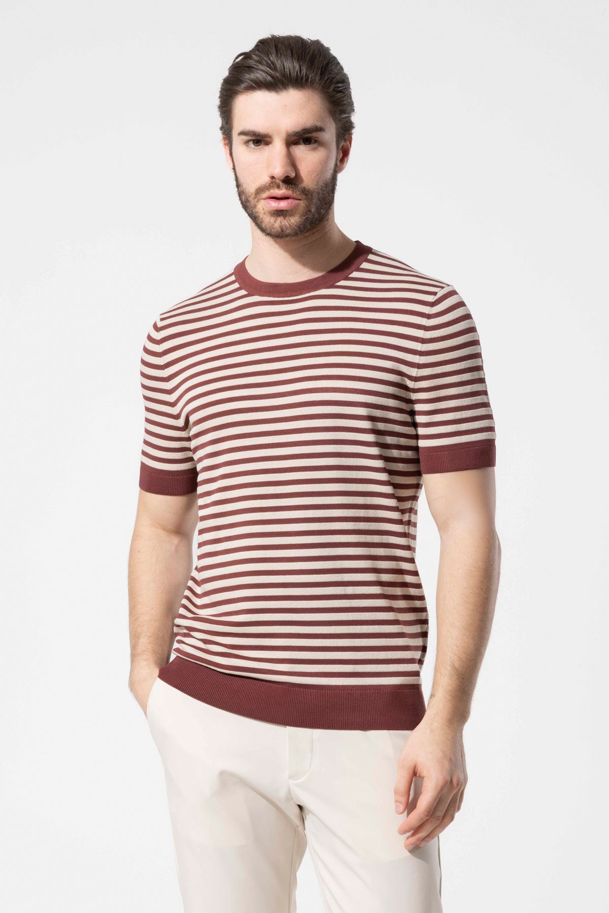 BENJI STRIPED T-SHIRT