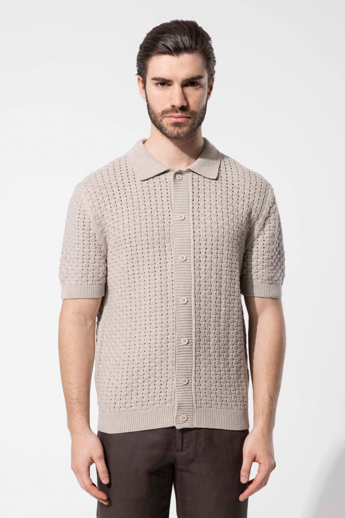 RAVELLO WOOL SHIRT