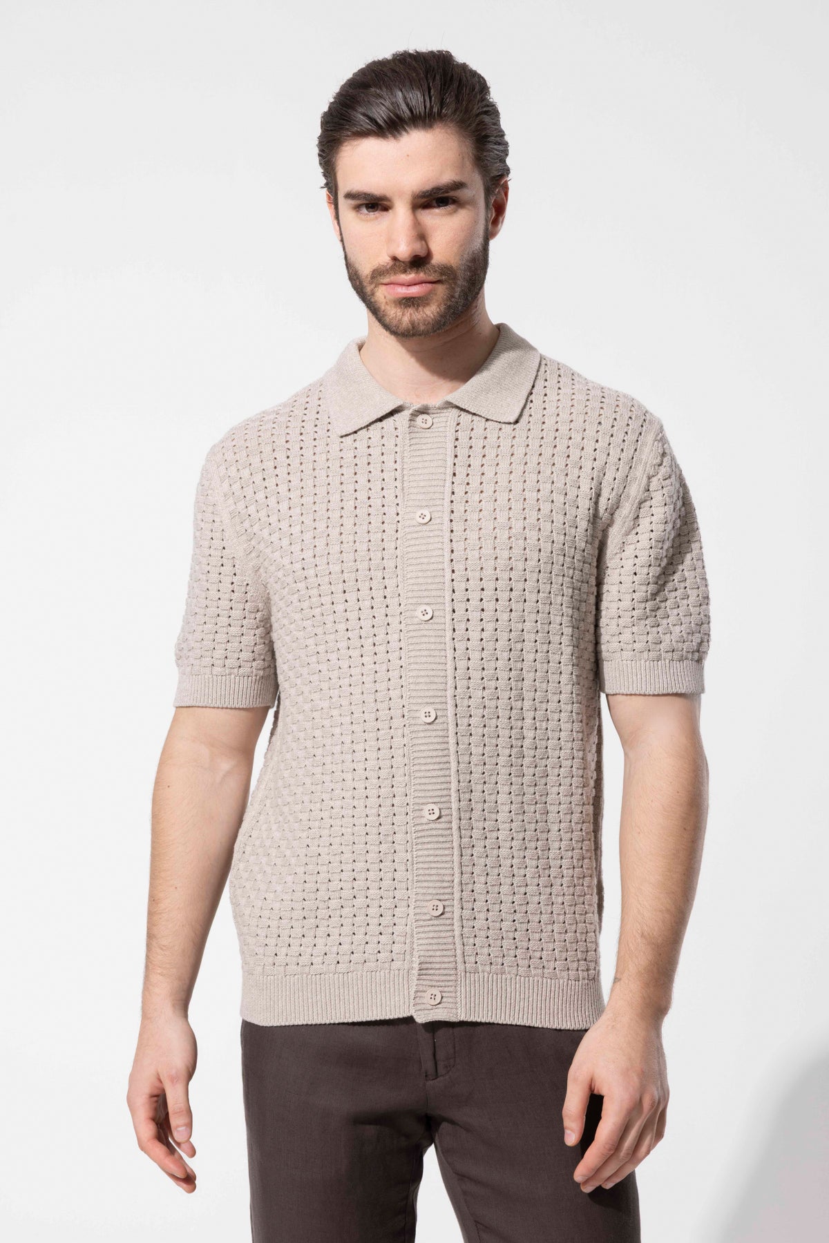 RAVELLO WOOL SHIRT