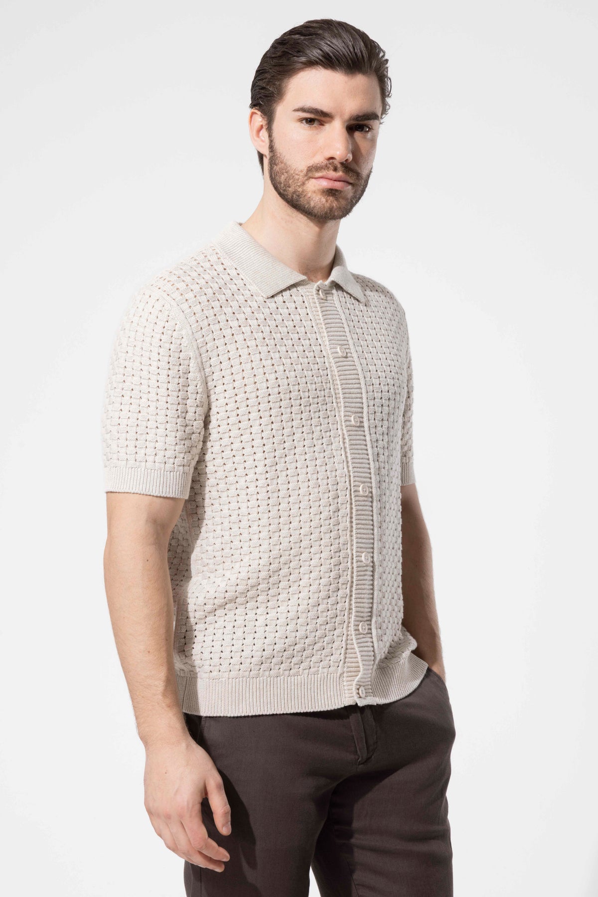 RAVELLO WOOL SHIRT
