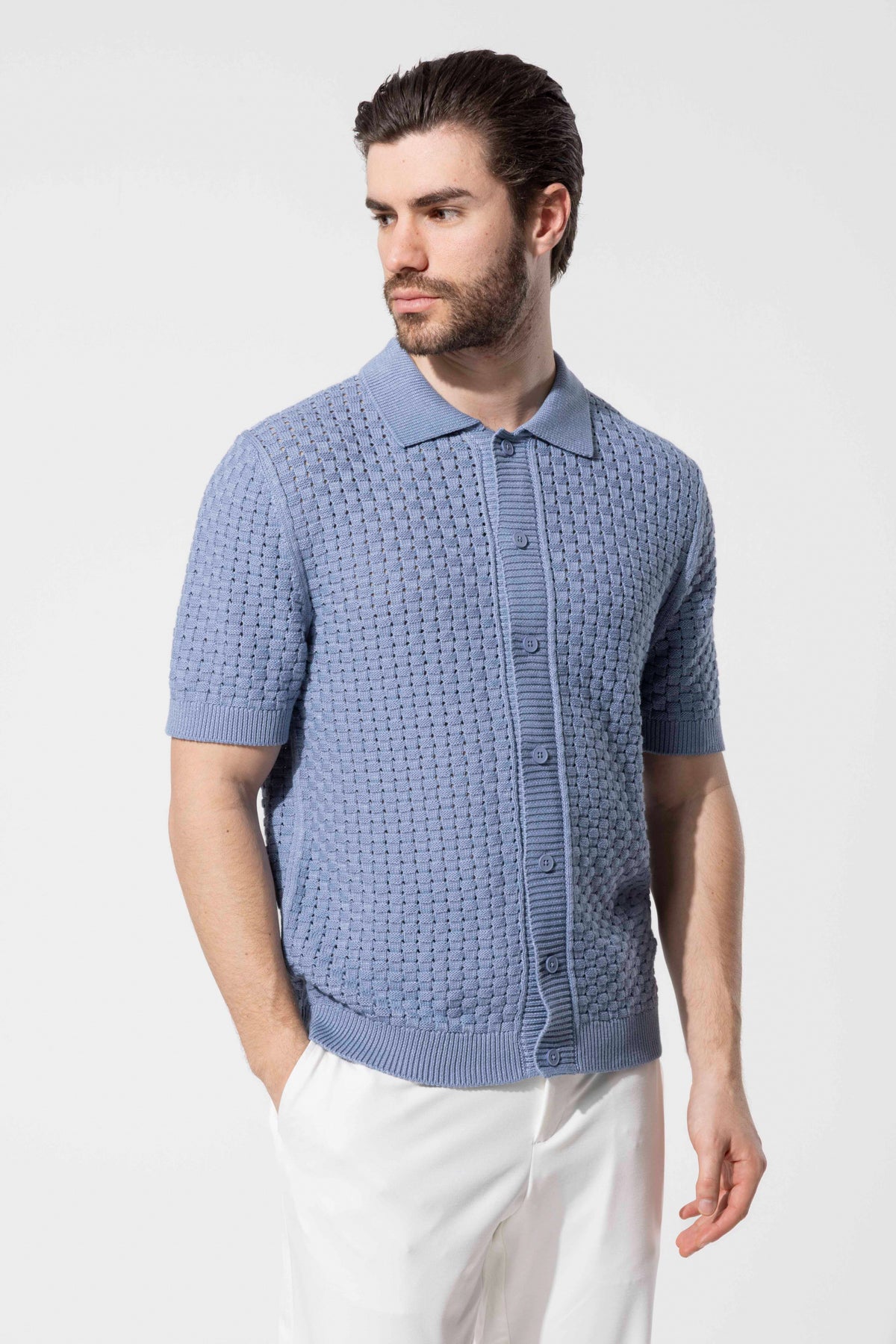 RAVELLO WOOL SHIRT
