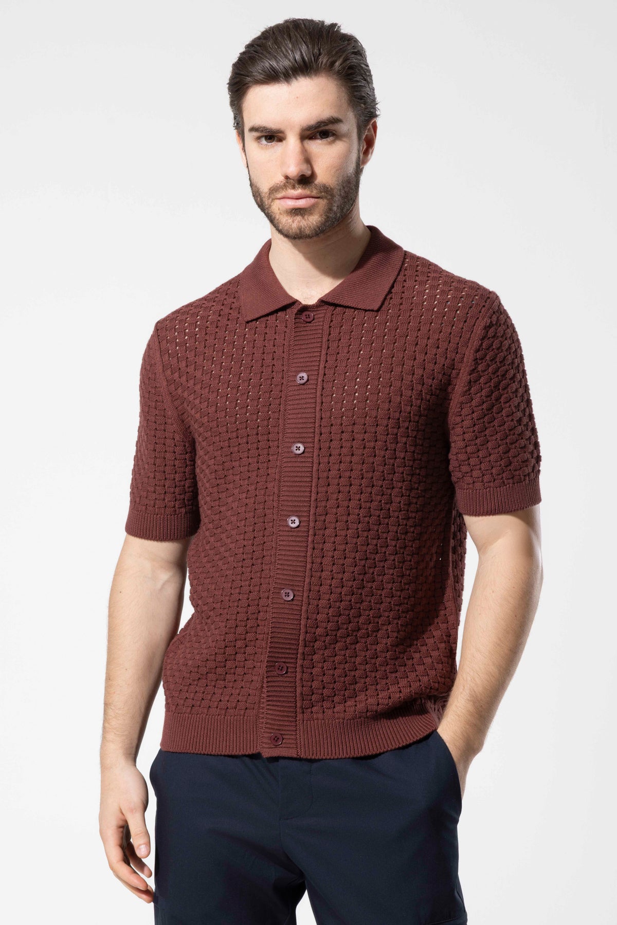 RAVELLO WOOL SHIRT