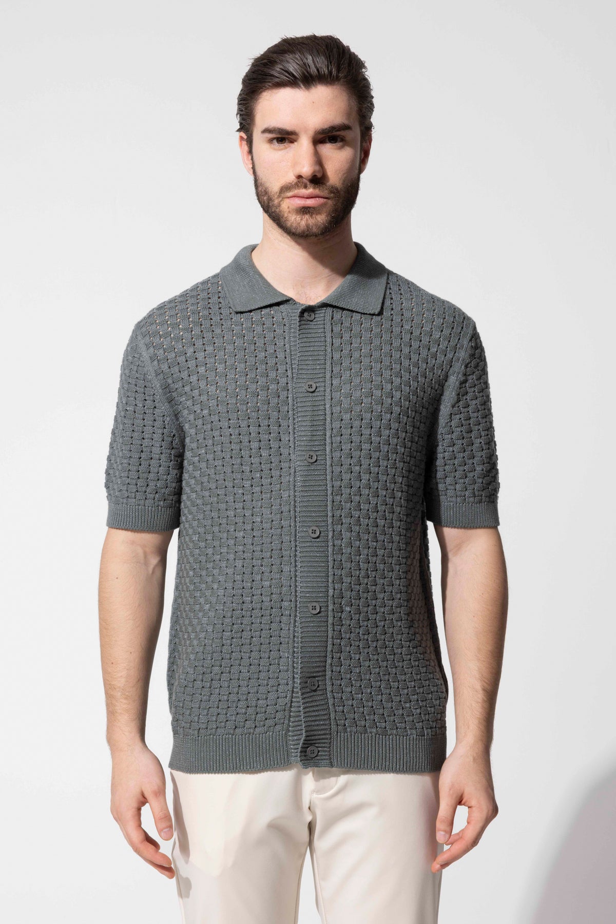RAVELLO WOOL SHIRT