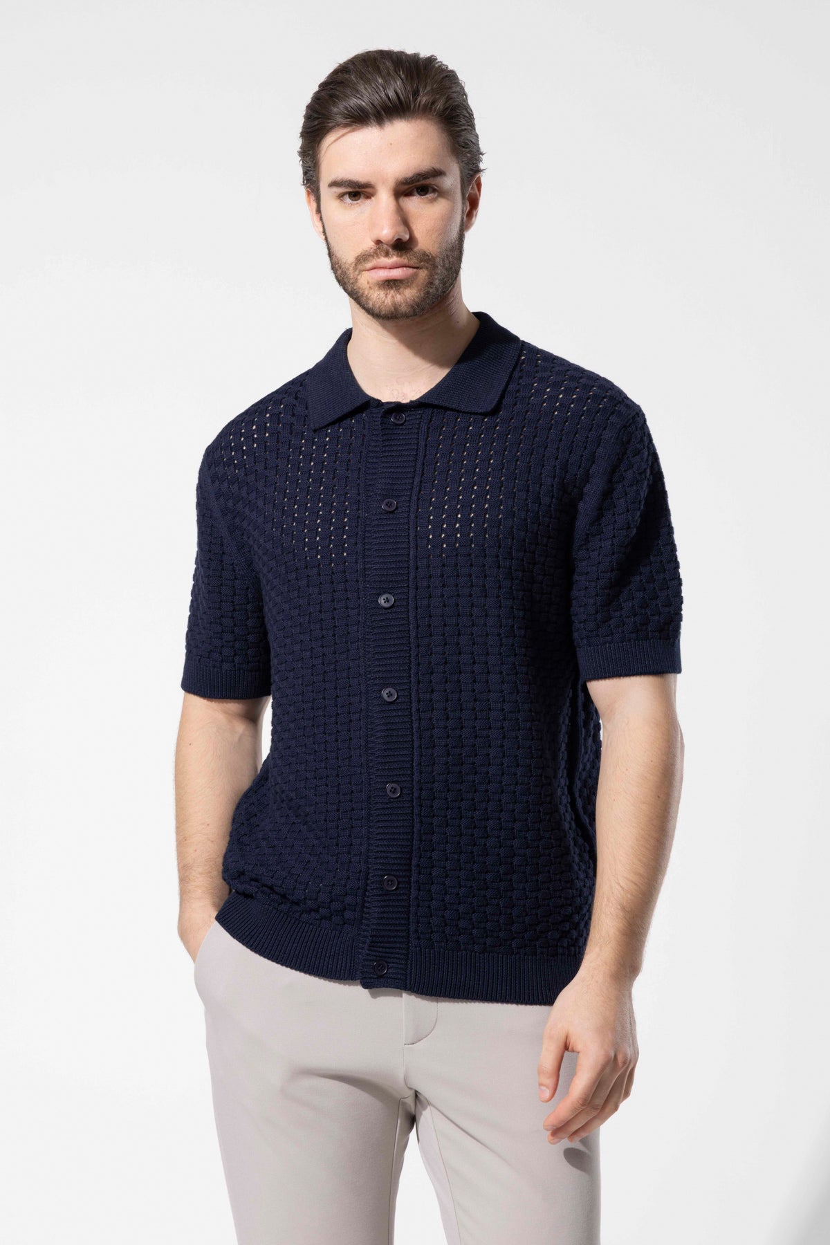 RAVELLO WOOL SHIRT