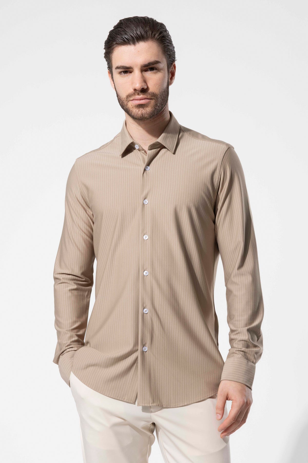 Fine Striped Shirt