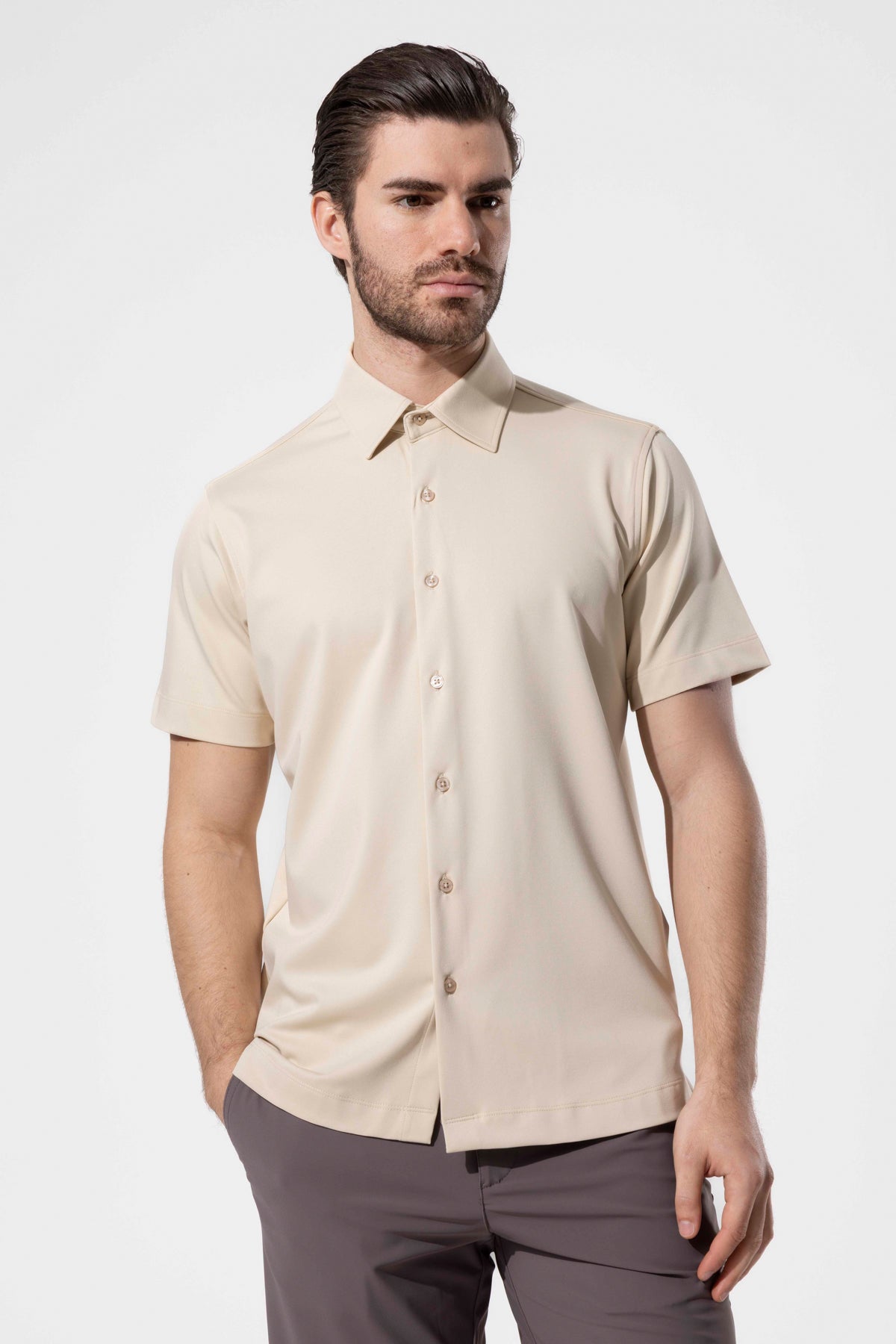 NON-IRON SHORT SLEEVE SHIRT