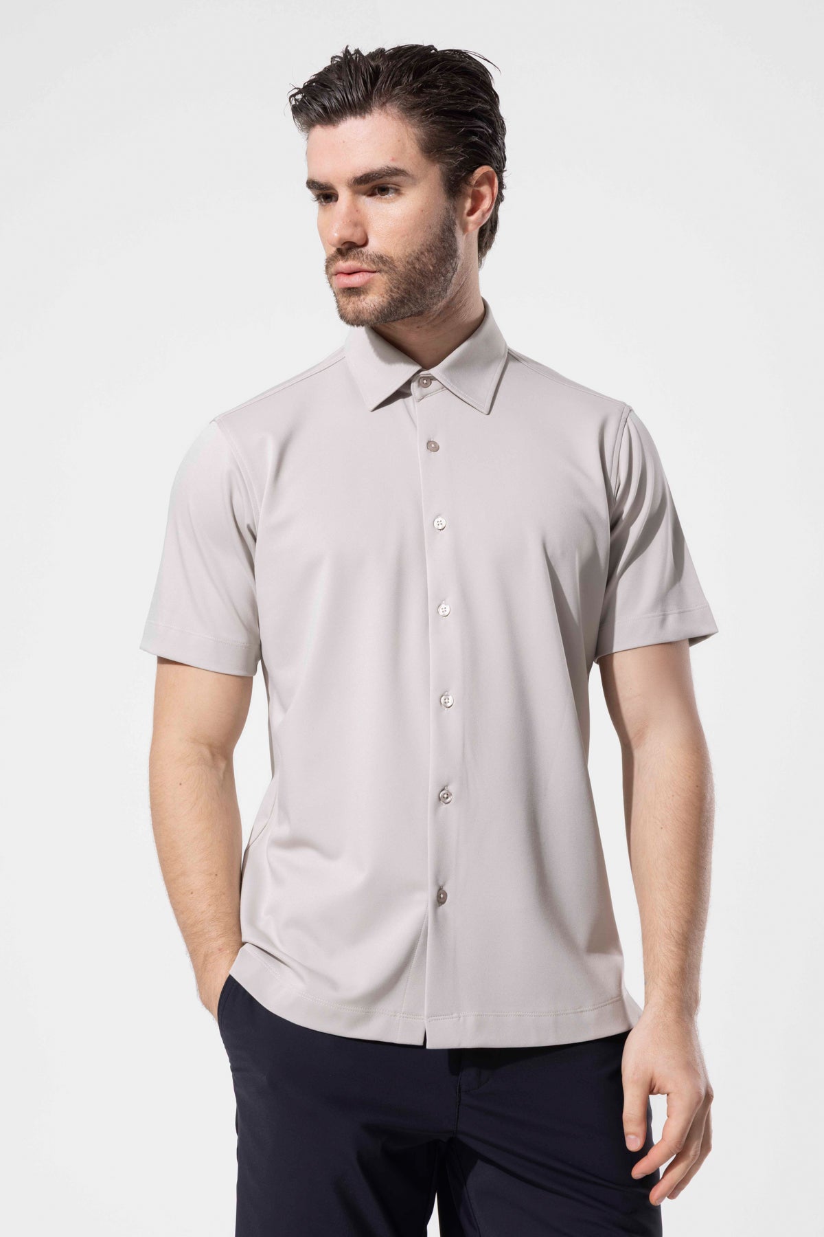 NON-IRON SHORT SLEEVE SHIRT